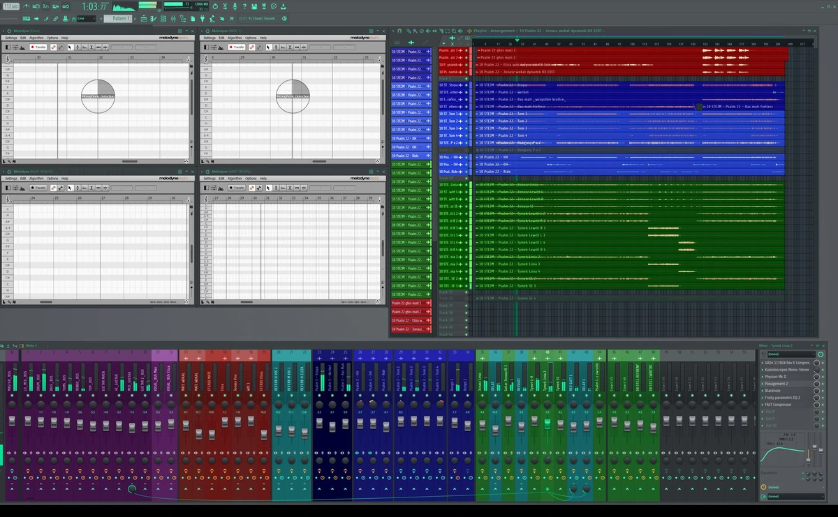 Mixing und Audiobearbeitung in FL Studio